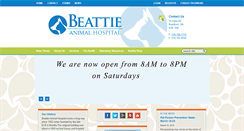 Desktop Screenshot of beattieanimalhospital.com